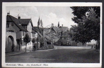 Gernrode harz Am Spittelteich Platz 1943 