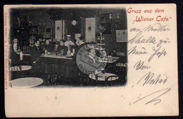 Hamburg Hohenfelde Wiener Cafe 1899 