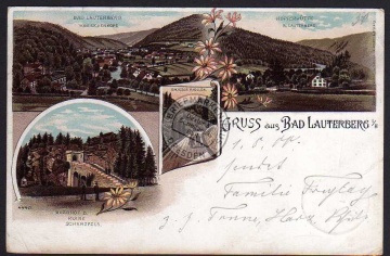 Litho Bad Lauterberg Schwarzfels Großer Knollen 