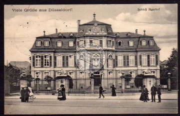 Düsseldorf 1915 Schloß Jägerhof 