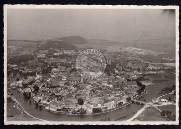 Foto Cham Luftbild Flugzeugaufnahme 