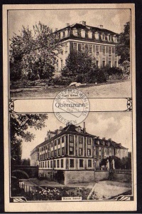 Obernzenn Rotes Schloß Blaues Schloß 1921 