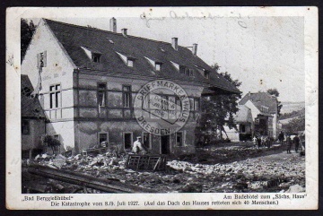 Bad Berggießhübel Badehotel 1927 Sächs. Haus 