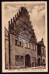 Güstrow Altes Giebelhaus Brauerei Derz 