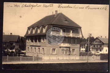 Bad Tölz 1926 Villa Fremdenheim Sonneneck 