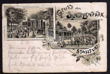 Stassfurt Restaurant Schützenpark 1902 