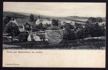 Hennersdorf Bez. Dresden 1909 