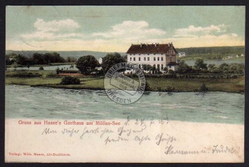 Alt Buchhorst Möllen See Haases Gasthaus 1905 