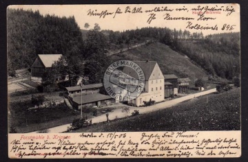 Forstmühle b. Krippen Sächs. Schweiz 1906 