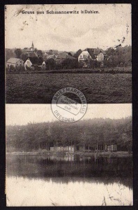 Schmannewitz bei Dahlen 1923 Infla 400 Mark 