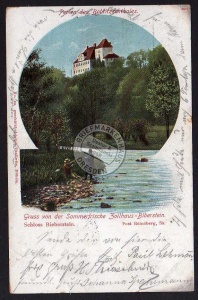 Schloss Bieberstein Reinsberg Bobritzsch 1901 