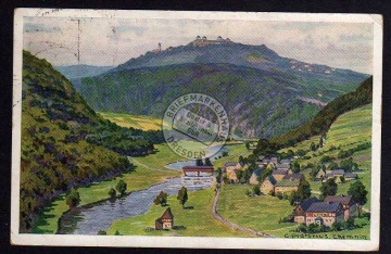 Augustusburg Erzg Künstlerkarte Prätorius 1930 