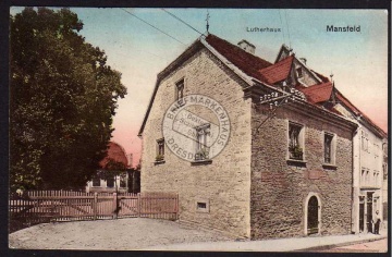 Mansfeld 31.10. 1923 Lutherhaus Infla 