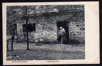 Königsforst Jägerhäuschen 1910 Rath Heumar 