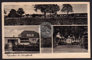 Schmorkau b. Königsbrück Geschäft Bartsch 1943 