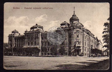 Košice Kosice Zemske vojenske velitelstvo 1919 