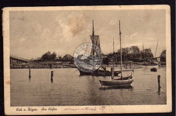 Wiek Rügen Hafen 1935 