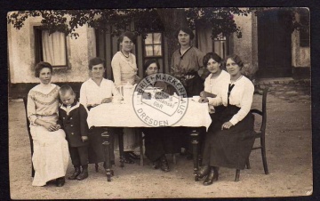 Golstadt Goistadt Bayern 1916 Familie Frauen 