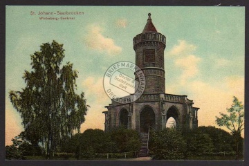 St. Johann Saarbrücken Winterberg Denkmal 1906 