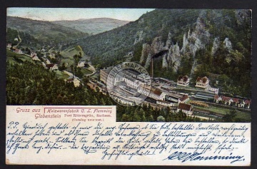 Globenstein Holzwarenfabrik 1906 Breitenbrunn 