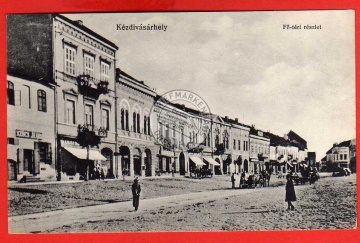 Târgu Secuiesc Kézdivásárhely Markt Platz 1917 