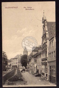 Glückstadt Am Hafen Schloßturm 1915 Feldpost 