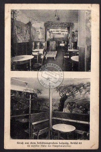 Leipzig 1916 Schützengraben Brühl 63 