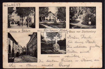 Starhemberg 1905 Franzosenkreuz 5 Ansichten 