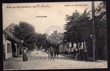 Wendisch Buchholz Friedrichstraße Gasthof 1908 