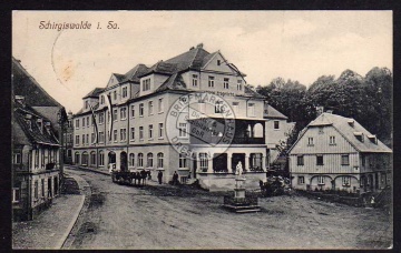 Schirgiswalde i. Sa. Hotel Erbgericht 1914 