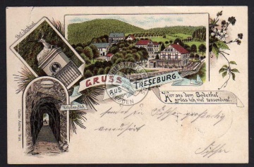 Treseburg Harz 1901 Gasthaus 