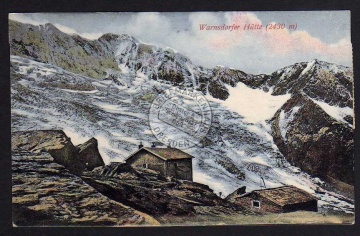 Warnsdorfer Hütte 1910 Krimml Rosegger Marke 