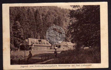 Monbachtal bei Bad Liebenzell  Jugendheim Kind 