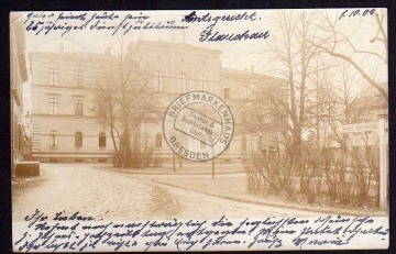 Glauchau Fotokarte 1903 Amtsgericht 