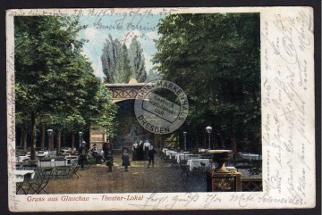 Glauchau Theater Lokal 1905 