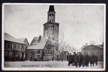 Jelgava Mitau Trinitatiskirche 1916 Feldpost 