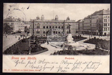 Görlitz Postplatz  1901 