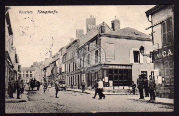 Vouziers Königstraße Barbier Feldpost 1916 
