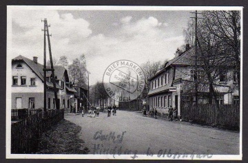 Gasthof Hirschberg bei Olbernhau 1942 