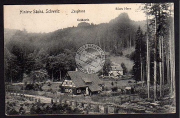 Sebnitz Forsthaus Zeghaus Geldstein Böses Horn 