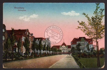 Bromberg Bülowplatz 1917 Feldpost 