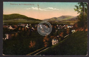 Alt-Weistritz Panorama 1926 Stara Bystrzyca 