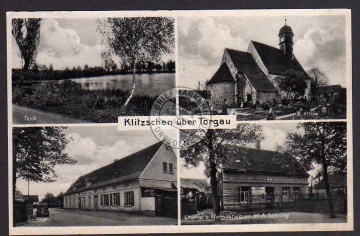 Klitzschen 1944 Gasthof  Materialwarenhandlung 