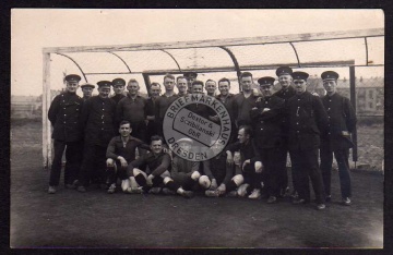 Fußball 1927 Spiel gegen Naußlitz 2:4 für WA 