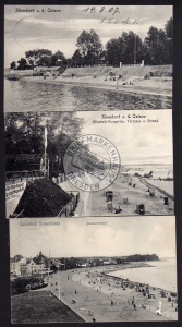 3 AK Niendorf Ostsee Travemünde 1907 