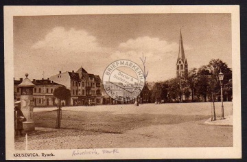 Kruszwica Rynek Kruschwitz Markt 1939 