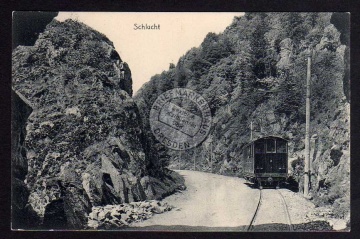 Schmelzwasen Hohneck Vosges 1910 Zug Wagen ele 
