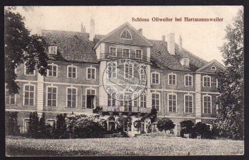 Schloss Ollweiler bei Hartmannsweiler1915 Feld 