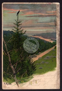 Mailick Künstlerkarte 1902 