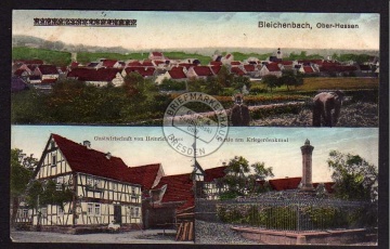 Bleichenbach Ortenberg Gasthaus Hess 1913 